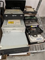 DVD PLAYERS, HARD DRIVES