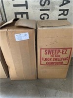 2 BOXES OF SWEEPING COMPOUND