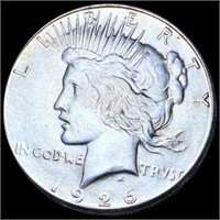 1926-S Silver Peace Dollar CLOSELY UNC