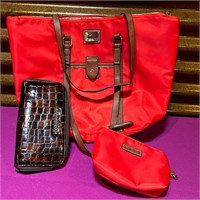 Brighton Leather Croc Wallet, Dooney & Bourke Tote