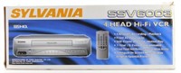 * Sylvania SSV6003 VCR with Remote in Original