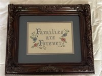 1989 Families are forever cross stitch