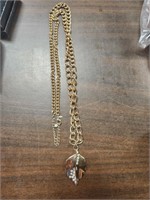 Paula Abdul Forever Gold Leaf Necklace