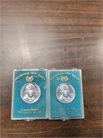 (2) Indy 500 1960 Mario Andretti Coins