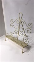 Fancy Painted Metal Placard/Book Stand U16E