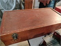 ERECTOR set in wooden box