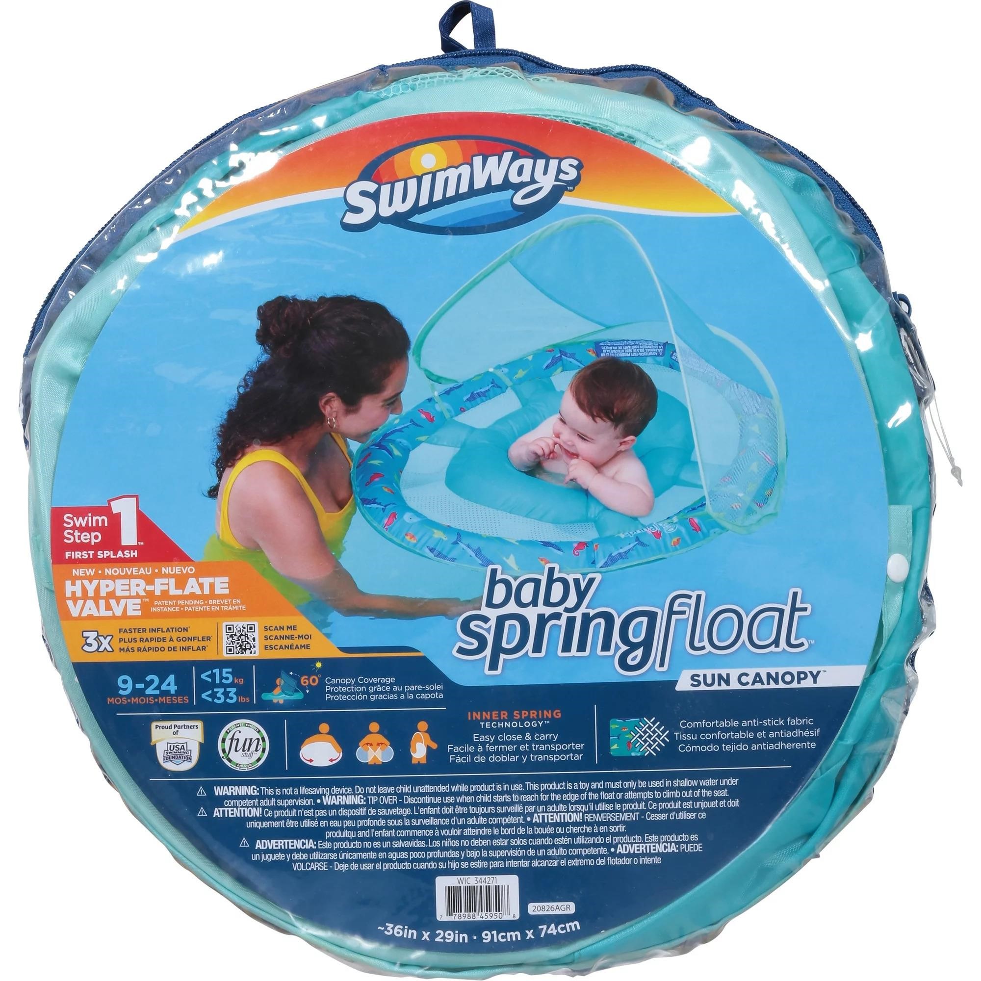 Swimways Baby Spring Float Sun Canopy