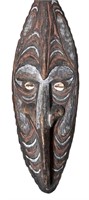 2 Vintage African Carved Wooden Mask
