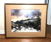 Dennis Trager Signed Watercolor