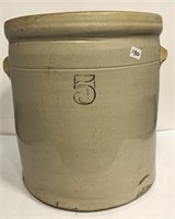 Antique Open Crock 5 Gallon (13"H)