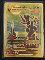 Umbreon Vmax Gold Foil Pokémon Card