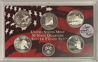 US 2008S Silver Quarter Set