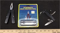 (3) Multi-Function Tools/Pocketknives