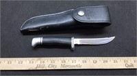 Buck Skinning Knife & Sheath