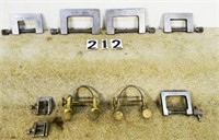9 – Assorted clamps, various types (most
