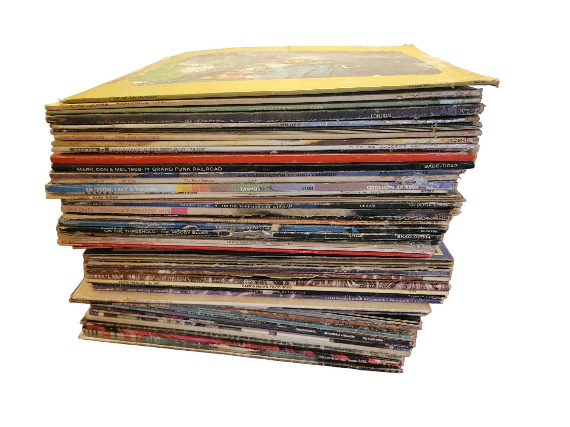 Vinyl Records LPs Rock, Doors, Beatles Etc
