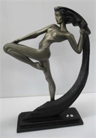 Regal Lady Austin sculpture. Measures: 28-3/4"H.