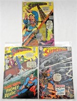 (3) SUPERMAN  DC COMCS 12c ISSUES