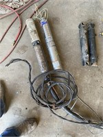 pair of submersible pumps, 1 is a new 3/4HP