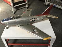Radio controlled model, US Navy swept wing Jet