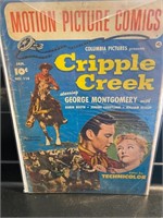 Rare Western Movie Comic Book Cripple Creek #114