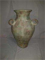 Large Hosley Pottery Vase Nice