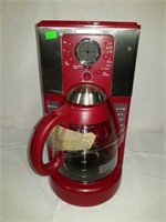 Mr. Coffee Red 12 Cup Coffeemaker