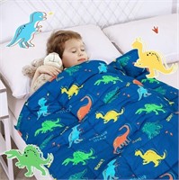 X44  Sivio Weighted Blanket 36 x 48 Dinasour