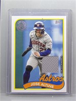 Jose Altuve 2024 Topps Game Used Jersey