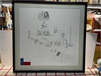 LARGE LARRY CORNOYER SIGNED/ NUMBERED PRINT