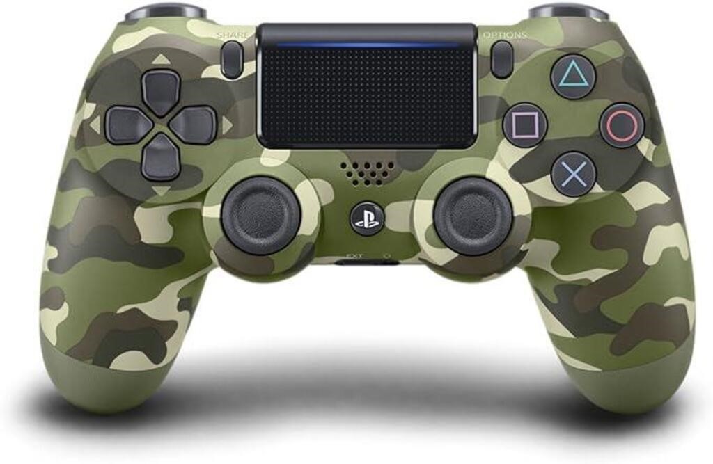 USED-PS4 Camo Controller - Green