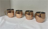 MOSCOW MULE CUPS  (4)
