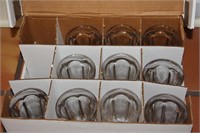 Vintage glassware, set of 10