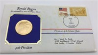 Ronald Reagan Presidential Medals Cover
