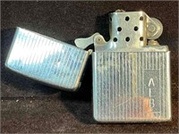 Vintage Bradford Zippo PA. Pat. 2517191 Engraved A