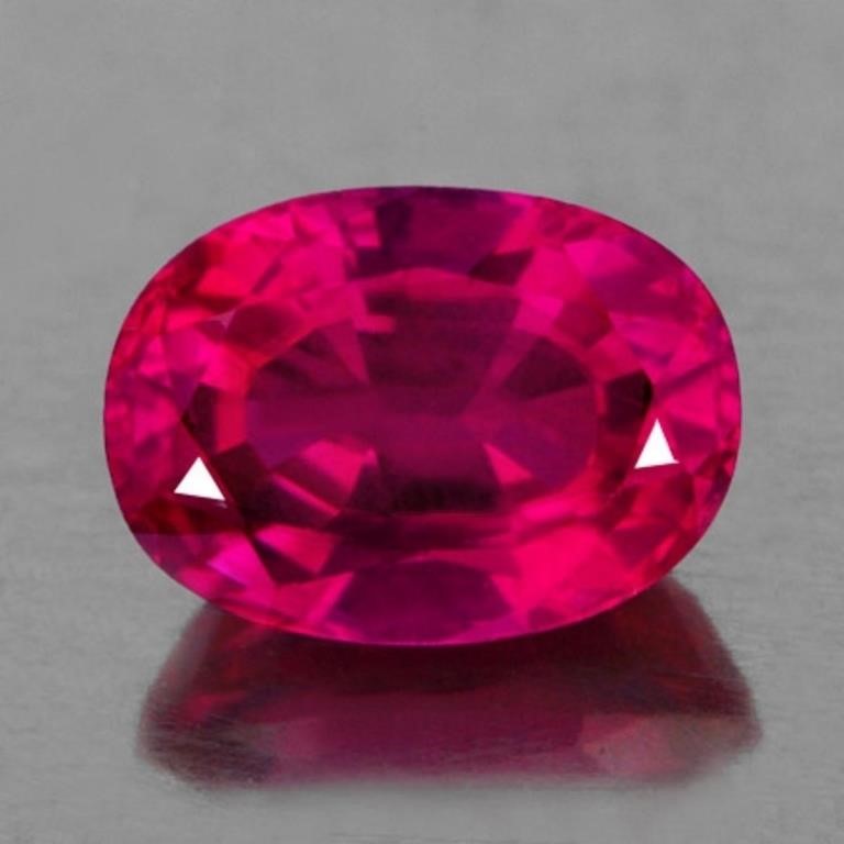 Natural Mozambique Red  Ruby {VS }