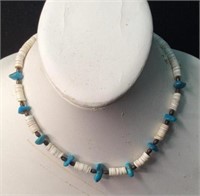 Pula/ Turquoise Beaded Necklace