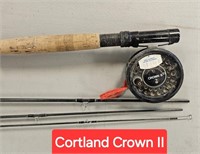 Cortland Crown II Fly Fishing Rod & Reel 4 Piece