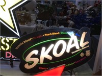 Skoal light up sign