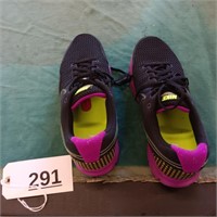 Nike black and purple size 10