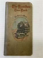 1920 Hamilton Watch The Railroad Time Book
