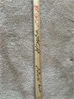 AUTOGRAPHED STICK-WITH TONI  ESPOSITO, BOOBY HULL
