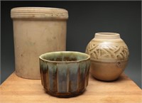 Latka Pottery, Judy of Calif Planter, Crock (3)