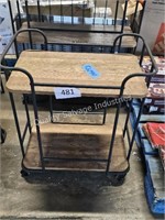 rolling bar cart