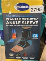 DR SCHOLLS ANKLE SLEEVE SMALL/MEDIUM RETAIL $20