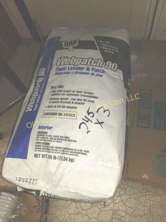 Bags of Floor Leveler & Patch (#245)