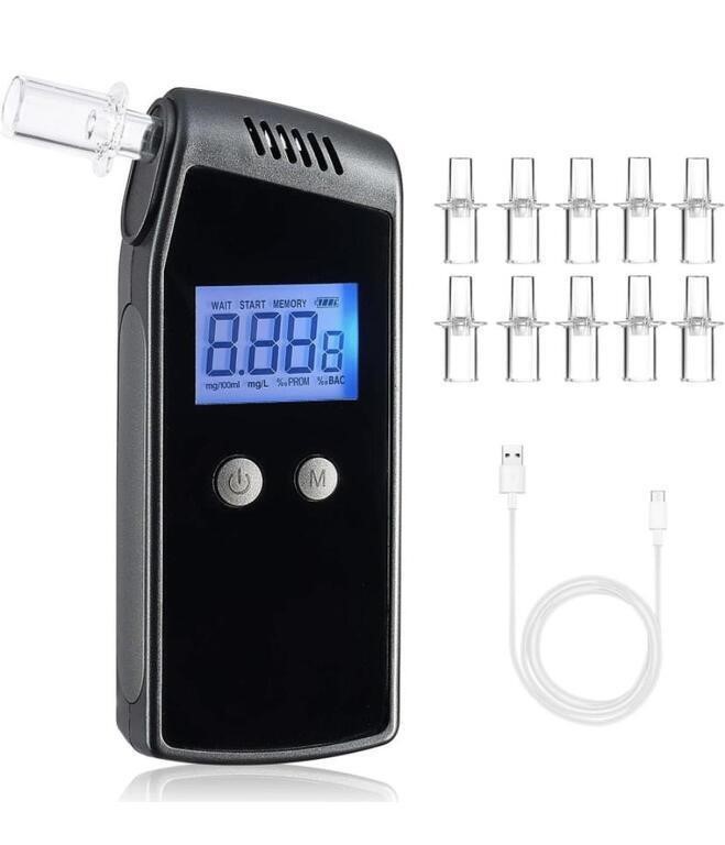 BREATHALYZER, FFTOPU PROFESSIONAL ALCOHOL TESTER