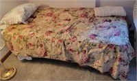 Twin Size Trundle Bed & Linens