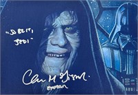 Autograph COA Star Wars Photo