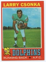 1971 Topps Larry Csonka Football Card #45